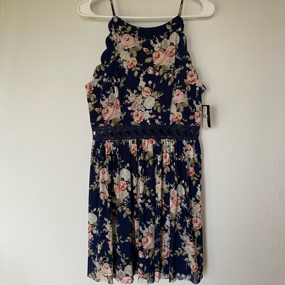 by & by Dresses & Skirts - Mini flower dress